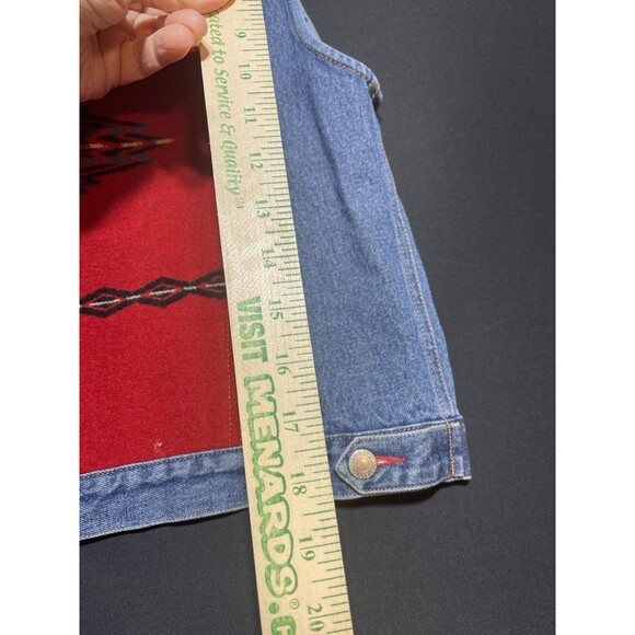 Pendleton Originals Denim & Wool Vest Size Women’s Medium M9 - Picture 8 of 8